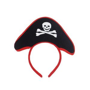 Party Hats Halloween Pirate Head Hook Ghost Festival Haar hoepel Maskerade Props GB1071 Drop Delivery 202 DH4VT