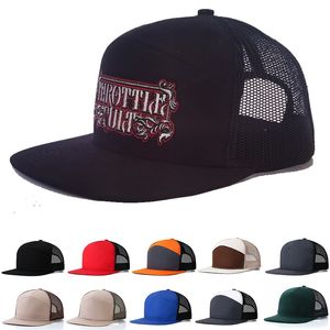 Feestmutsen mannen zomer honkbal pet voor outdoor sport hoeden ademende mesh truck hoed zonnebrandcrème cap lt970