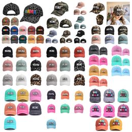 Party Hoeden Nieuwe MAMA baseball cap Vrouwelijke ouder-kind mini letters kinderen baseball cap Moederdag kinderdag Muck Tong Hoed