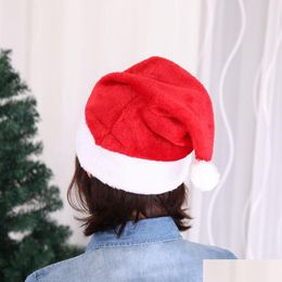 Feestmutsen Santa Claus Caps Christmas Gifts ADT Kind kan decoreren voor festival Groothandel drop levering Home Garden Feestelijke Supplie DHZD4