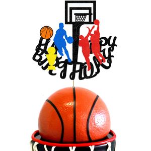 Fête l Supplies Festive Other Basketball Cake Topper Decorations Toppers for Boys Men Theme Happy Birthday Decoration Drop Bdesybag Am2fi S