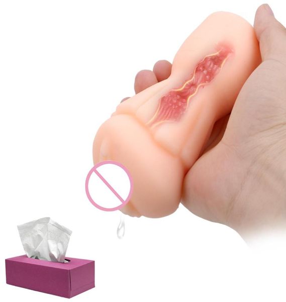 Máscara de fiesta 13 cm falso vaginal para hombres glande chupando agrandamiento del pene ejercitador bomba de pene masturbador masculino coño artificial juguete sexual 4826580