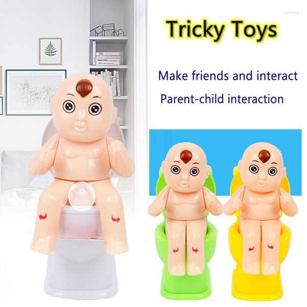 Máscaras de fiesta 2022 Trickery Water Jetting Spraying Toilet Strange Toys Broma Juego divertido para niños Trucos Broma Regalos