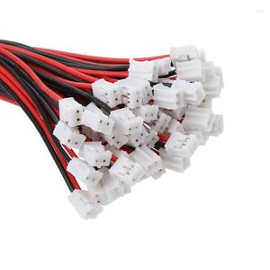 Máscaras de fiesta 50 juegos Mini Micro JST 2.0 PH Conector de 2 pines con cables Cables 120 mm 26 AWG