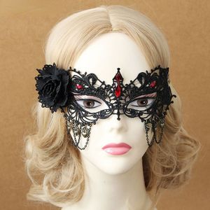 Feestmaskers Angel Princess Ball sexy half gezicht masker retro sexy masker halloween accessoires groothandel volwassen masker voor gezicht vrouwen feest 230327