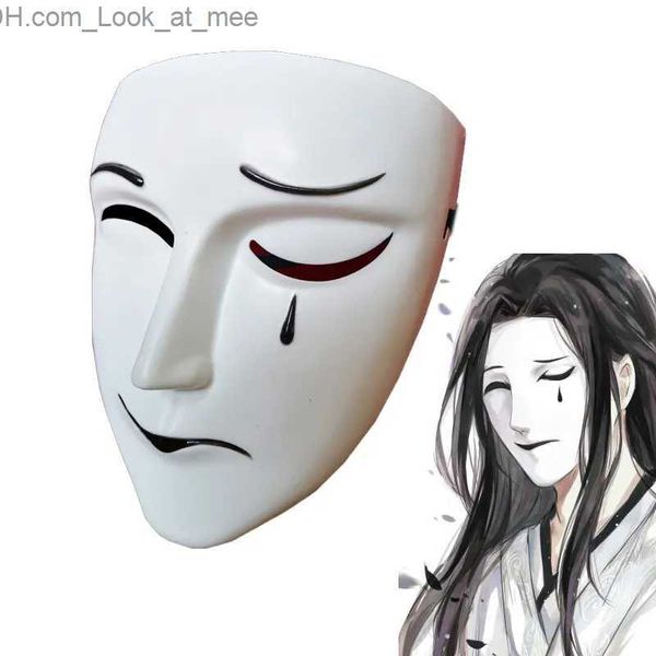 Máscaras de fiesta Anime Tian Guan Ci Fu Bai Wuxiang Máscara de cosplay Bendición oficial del cielo Triste y alegre Cara completa Máscaras de Halloween Drop Ship Q231007