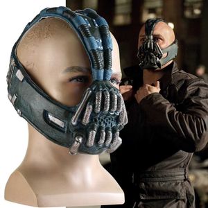 Party Masks Bain Mask Rôle jouant Dark Knight Casques adultes Halloween Horror Props Movie Q240508