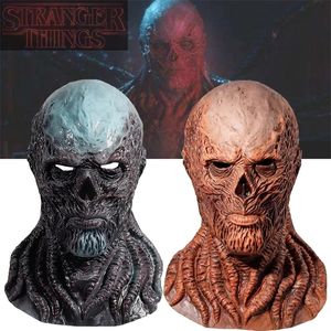 Máscaras de fiesta Bulex Stranger Things Season 4 Vecna Cosplay Máscara de látex Scary Monster Demon Casco Halloween Carnival Party Costume Props Adulto 220915