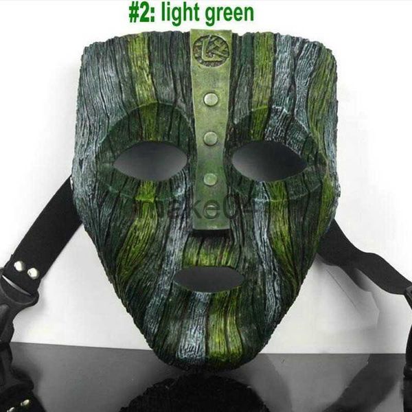 Máscaras de fiesta Cameron Diaz Loki Máscaras de resina de Halloween Jim Carrey Máscara veneciana El Dios de la travesura Masquerade Replica Cosplay Props J230807