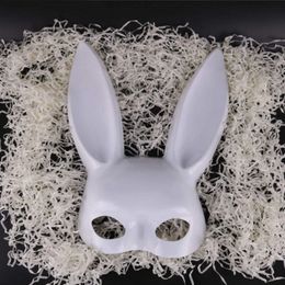 Feestmaskers Carnaval Wire Bunny Masque Maskerade LED Nachtclub Konijn Masques Carnaval Verjaardag Bruiloft Gezichtsmasker