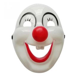 Partij Maskers Circus Troupe Grappige Clown Kostuum Cosplay Masker Griezelig Halloween Joker Volwassen Ghost Feestelijke Vakantieshow Maskerade Decor 230721