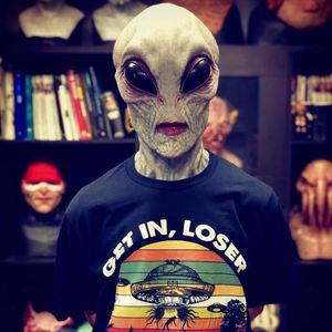 Party Maskers Creepy Halloween Alien Mask en Enge vreselijke horror Alien Supersoft Mask Magic Mask Party Decoratie grappige cosplay prop maskers 230820