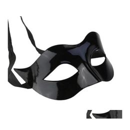 Feestmaskers gezicht oogmasker sexy vrouwen mannen Halloween maskerade fancy jurk cosplay kostuum bruiloft decoratie props 6 kleur drop deli dhkfn