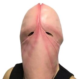 Party Masks Funny Penis Shape Headgear Prank Spoof Halloween Performance Lating Adult Toys 2208318578692