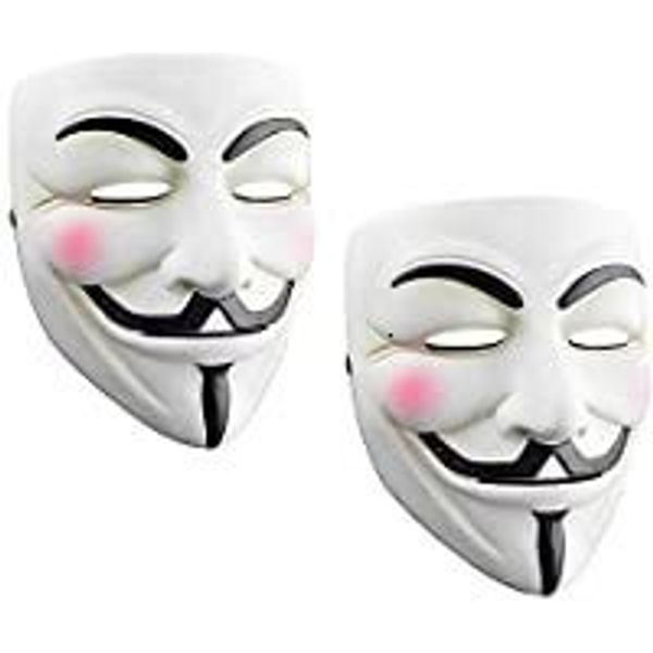 Party Masks Hacker Masque pour Enfants 10PACK Anonyme Halloween Costume Cosplay Mascarade 230821