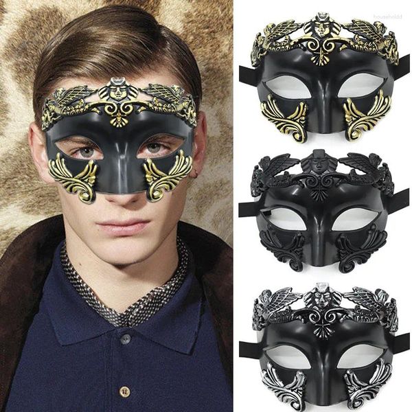 Masques de fête demi-visage faux masque hommes femmes Bandit Zorro thème des yeux adulte mascarade Costume Halloween fournitures