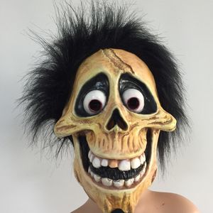Feestmaskers Halloween cosplay masker latex duivel hoofddeksel vorm horror schedel 230814