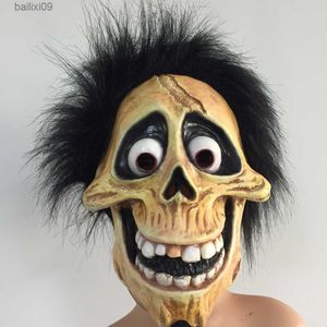 Party Masks Halloween Cosplay Mask Nouveau masque de latex Diable Headgear Horror Mask Horror Horror Mask T230905