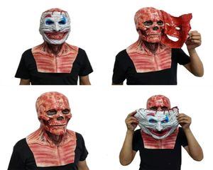 Party Masks Halloween Joker Jack Clown Scary Mask Adult Ghoulish Double Face Ski 2208231805451