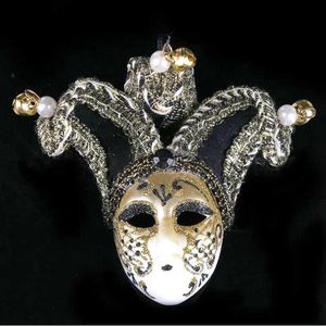 Masques de fête Masque d'Halloween Créativité Nouveau Masque Forme Aimant de Réfrigérateur Venise Accessoires d'Ameublement Pendentifs Masque Cosplay Masque de Fête Q231007