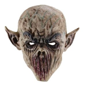 Feestmaskers Halloween masker horror alien latex face cover cosplay masquerade kostuum prop voor decoratie enge hoofddeksel 230411