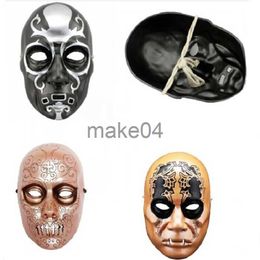 Feestmaskers Halloween Persona Volwassen Harry Dooddoener Lucius Malfidus Masker Enge Halloween Bar Party Prop Maskers Decoratieve benodigdheden J230807