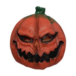 Feestmaskers Halloween Pumpkin Head Masque kostuum rekwisieten latex hoofddeksels Decoration Supplies 220920