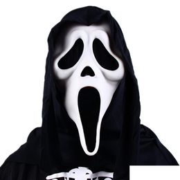 Feestmaskers Halloween skelet masker horror carnaval maskerade cosplay adt fl face helm feest enge maskers rra4556 drop levering 202 otiyv