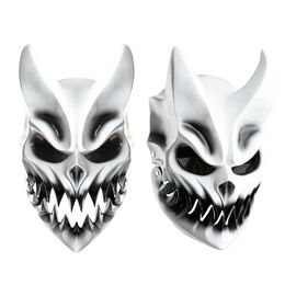 Máscaras de fiesta Halloween Slaughter Rescue Mask Death Metal Oscury DiBe Devil Shikolai Cruel Core Role Jugue Prop Q240508