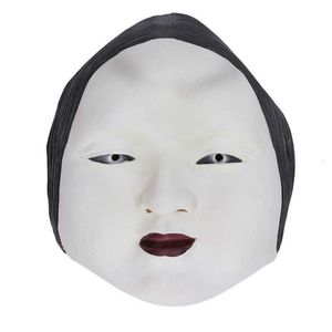 Masques de fête Halloween avec lumière nocturne effrayant masque féminin masque à la lampe à la lampe à la lampe à l'atmosphère parfaite pour les fournitures de fête 230812