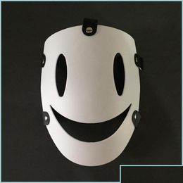 Feestmaskers High Rise Invasion Cosplay Masker Tenkuu Shinpan Witte hars Japanse rekwisieten Pvc 220715 Drop Delivery Home Garden Feestelijk Su Dhbvh