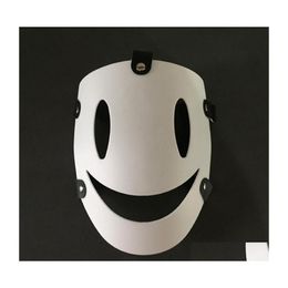 Party Masks High Rise Invasion Cosplay Mask Mask Tenkuu Shinpan White Resin Japanse rekwisieten PVC 220715 Drop Delivery Home Garden Feestelijke Su OT40B