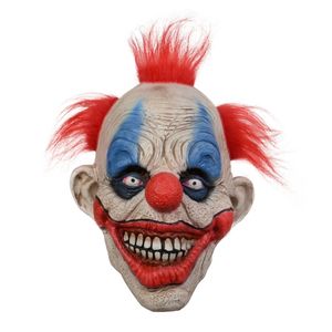 Masques de fête Horrible Réaliste Effrayant Masque De Clown pour Halloween Festival Masque De Fête X3UC 230820