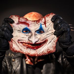 Party Maskers Horror Bloody Killer Joker Maskers Cosplay Anime Schedel Clown Evil Demon Halloween Party Masker 230824