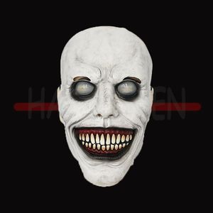 Feestmaskers Horror Halloween Masker Lachende Demon Ghostface Cosplay Maskerade Rekwisieten Feest Groen Volgelaatsmasker voor Halloween Accessoires 230905