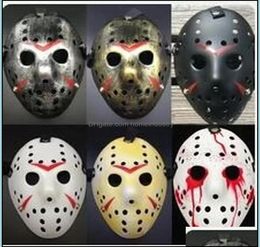 Feestmaskers Jason Mask Hockey Cosplay Halloween Killer Horror Scary Party Decor Festival Christmas Masquerade Masque V f HomeIndus4353283