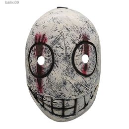 Party Maskers Legioen Frank latex Masker Verstelbaar voor Dood bij daglicht Halloween Cosplay Kostuum Accessoire Prop T230905