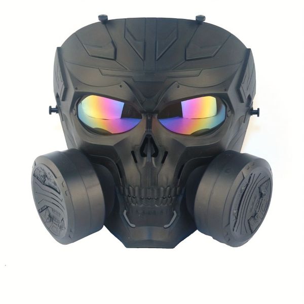 Masques de fête M10 Masque tactique pour CS Cosplay Costume Airsoft Halloween Party Movie Props Crâne Masque de protection facial complet 230818