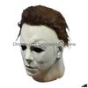 Masques de fête Michael Myers Masque 1978 Halloween Horror Fl Head Taille Lart Létex Fancy Schans Fun Tools Y200103 DROP DIVRITE