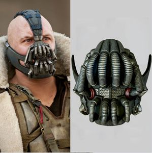 Party Masks Movie The Dark Knight Bruce Wayne Mask Cosplay Bane Masques Horribles Taille Adult Helmet Halloween Party Full Head Props 230811