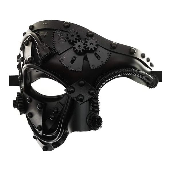 Masques de fête One Eye Mask Masquerade Halloween Carnival Steam Cyberpunk 230922 Drop livraison Home Garden Festive Supplies Otdkk