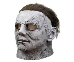 Party Masks Rctown Movie Halloween Horror II Michael Myers Masque réaliste adulte Letex Prop Cosplay Headgear Scary Masquerade Toy2533608