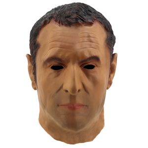 Feestmaskers realistische man masker rubber cosplay mannelijke latex hoofddeksels rekwisieten volledige hoofdhelm vrouw 230814