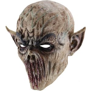 Feestmaskers Scary Halloween Mask Terror Ghost Devil Mask Dance Party Scary Biochemical Alien Zombie Caps Mask 230718