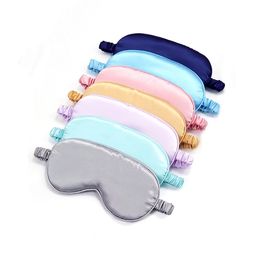 Feestelijke Party Maskers Zijde Slaap Maskers Rust Shading Eye Cover Gewatteerde schaduwhoesjes EyePatch Travel Relax Aid Blindfolds Eyemask Epacket ZC1060