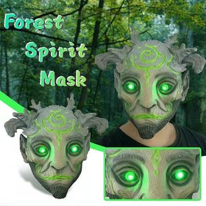 Masques de fête Steampunk Elf Masque Complet Halloween Cool Tête Complète Led Masque En Latex Cyberpunk Cosplay Mascara Carnaval Mascarade Glow Masque 230523