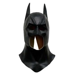 Party Masks Super Hero Bat Mask Rôle Bruce Wayne Latex Halloween Carnival Makeup Costume accessoires Anime Ritchie Q240508