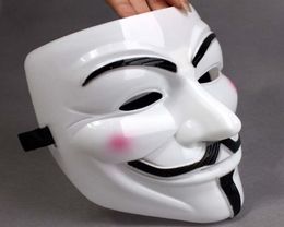 Party Masks V voor Vendetta Mask Anoniem Guy Fawkes Fancy Dress volwassen kostuum accessoire Plastic PartyCosplay SN59262448264