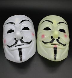 Party Masks V voor Vendetta Maskers Anonieme Guy Fawkes Fancy Dress Adult Costume Accessory Party Cosplay Masks voor Halloween Party7438268