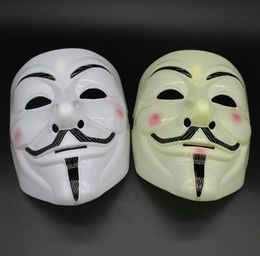 Party Masks V pour Vendetta Masques anonymous Guy Fawkes déguisement adultes Costume accessoire Cosplay Masques pour Halloween Party6304641